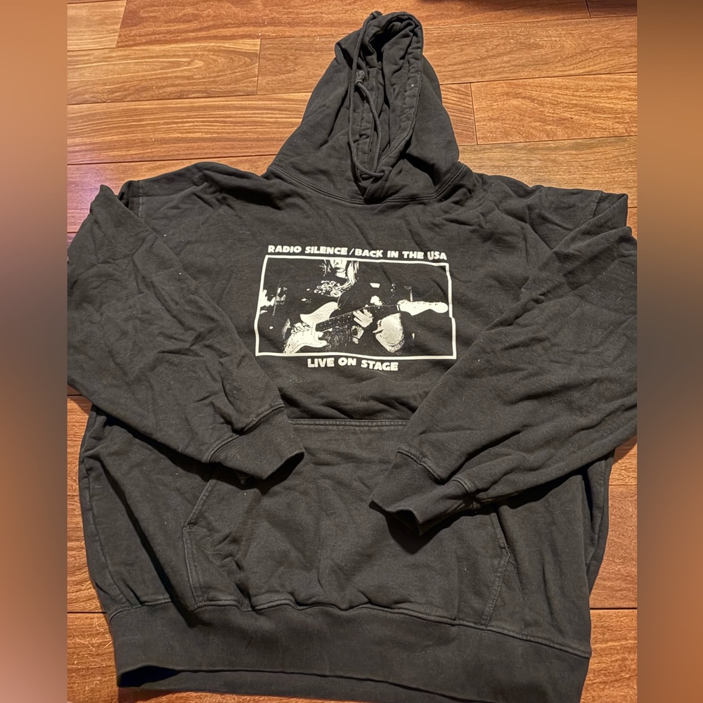 Brandy Melville radio silence back in the USA hoodie
